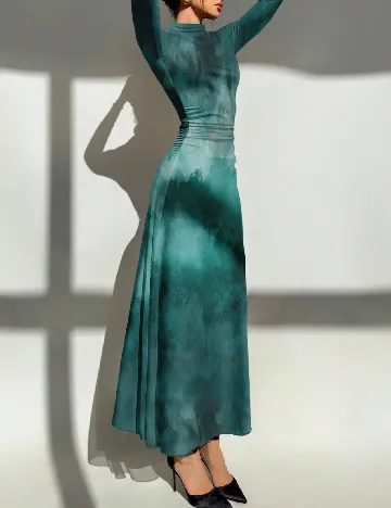 Rochie lunga SHEIN, turcoaz