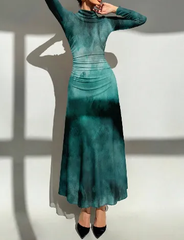 Rochie lunga SHEIN, turcoaz