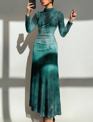 Rochie lunga SHEIN, turcoaz