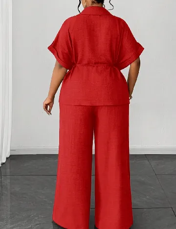 Compleu SHEIN CURVE, rosu