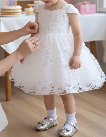 Rochie Shein Kids, alb