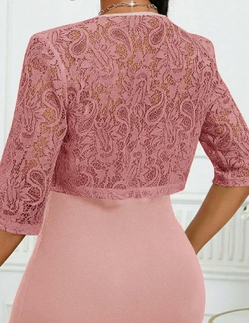 Bolero SHEIN, roz