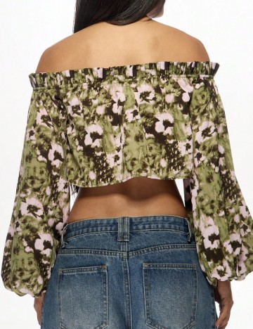 Top Missguided, verde