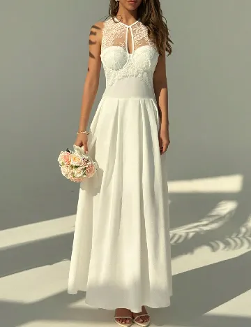 Rochie lunga SHEIN, alb