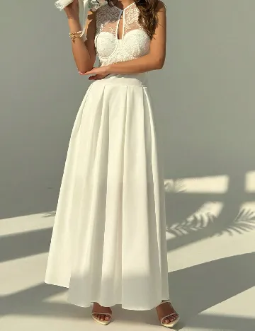Rochie lunga SHEIN, alb