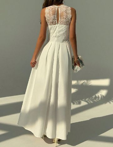 Rochie lunga SHEIN, alb