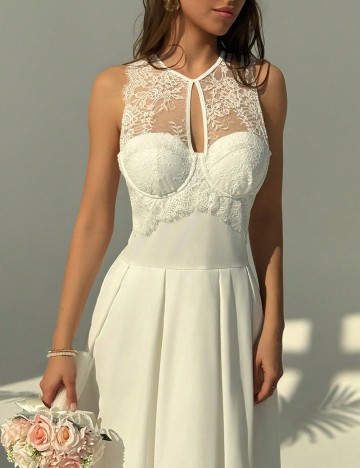 Rochie lunga SHEIN, alb