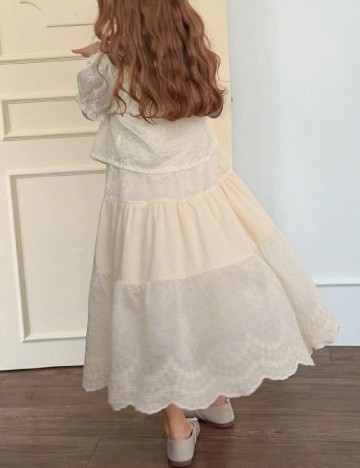 Rochie Dazy Kids, crem