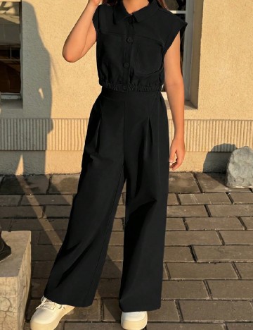 Compleu Shein Kids, negru