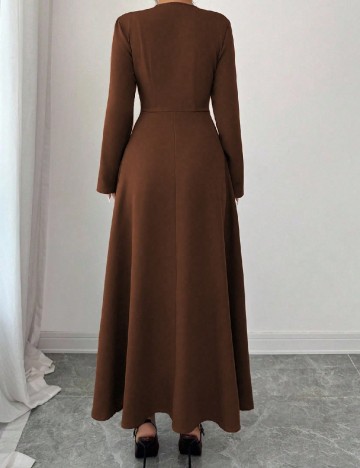 Rochie lunga SHEIN, maro