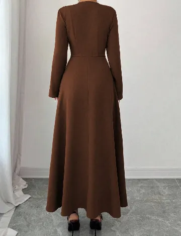 Rochie lunga SHEIN, maro