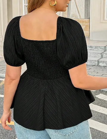Bluza SHEIN CURVE, negru