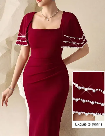 Rochie medie SHEIN, rosu