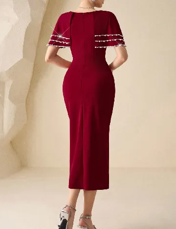 Rochie medie SHEIN, rosu