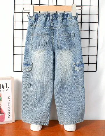 Blugi Shein Kids, albastru