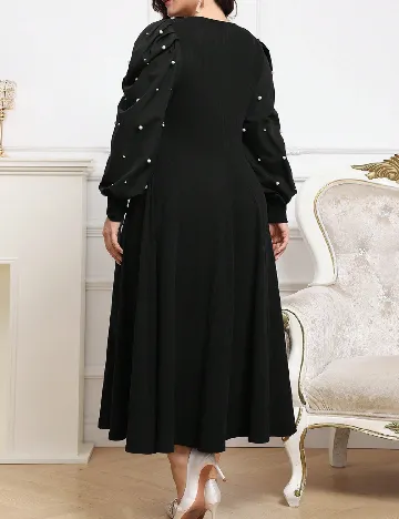 Rochie lunga SHEIN CURVE, negru
