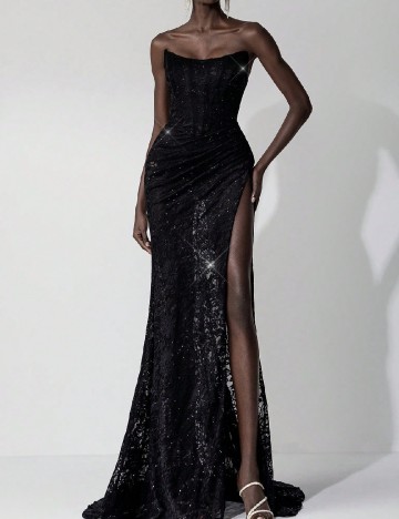 Rochie lunga SHEIN, negru