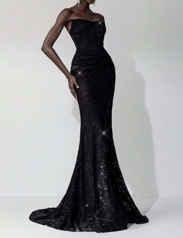 Rochie lunga SHEIN, negru