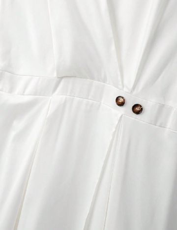 Rochie lunga SHEIN CURVE, alb