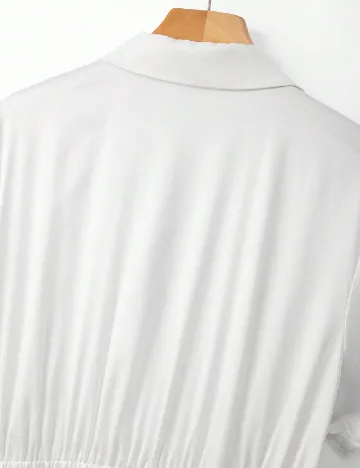Rochie lunga SHEIN CURVE, alb