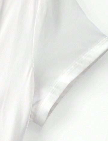 Rochie lunga SHEIN CURVE, alb