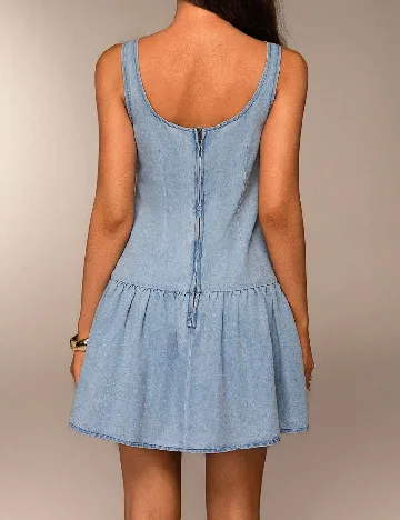 Rochie scurta SHEIN, albastru