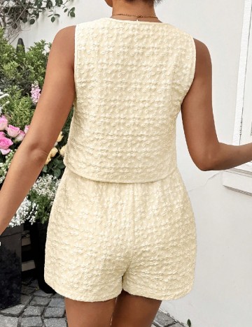 Compleu SHEIN Maternity, crem