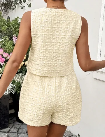 Compleu SHEIN Maternity, crem