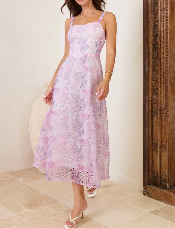 Rochie lunga SHEIN, roz
