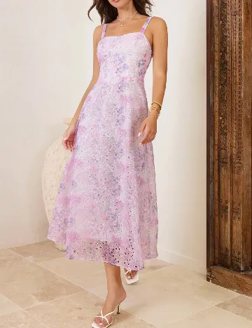 Rochie lunga SHEIN, roz