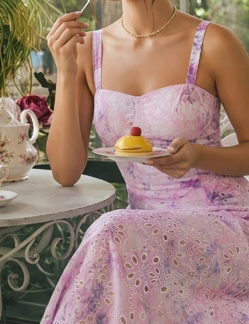 Rochie lunga SHEIN, roz