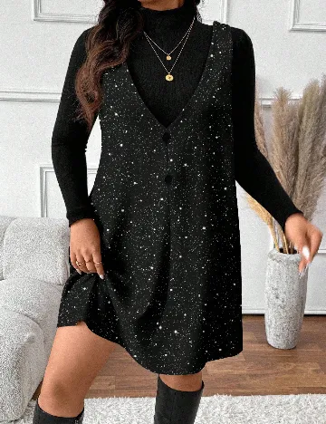 Compleu SHEIN CURVE, negru