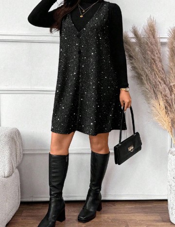 Compleu SHEIN CURVE, negru