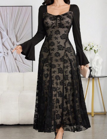 Rochie lunga SHEIN, negru