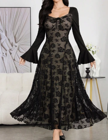 Rochie lunga SHEIN, negru