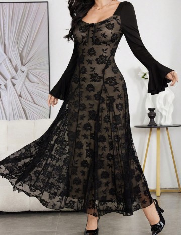 Rochie lunga SHEIN, negru