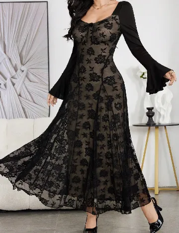 Rochie lunga SHEIN, negru