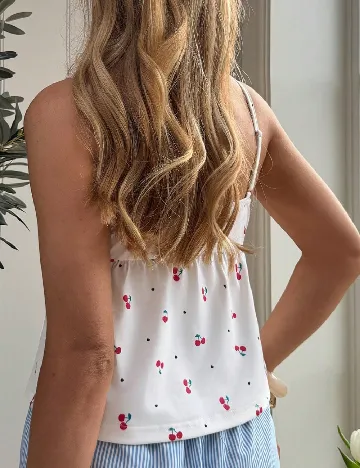 Top SHEIN, alb