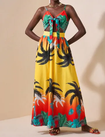 Rochie lunga SHEIN, mix culori