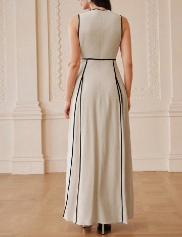 Rochie lunga SHEIN, bej