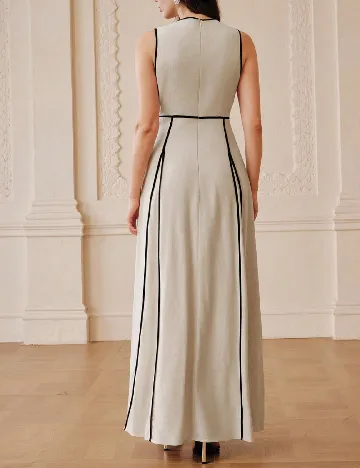 Rochie lunga SHEIN, bej