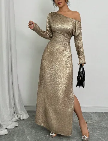Rochie lunga SHEIN, auriu