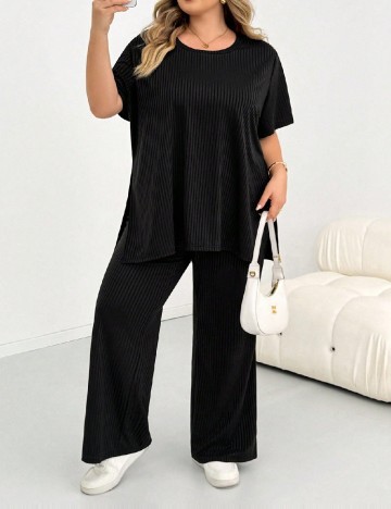 Compleu SHEIN CURVE, negru