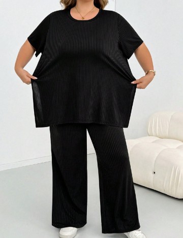 Compleu SHEIN CURVE, negru
