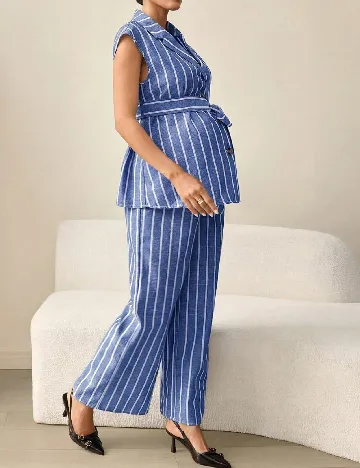 Compleu SHEIN Maternity, albastru