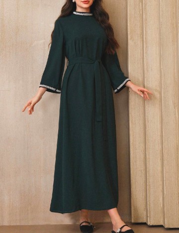 Rochie lunga SHEIN, verde