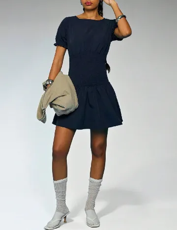 Rochie scurta SHEIN, bleumarin