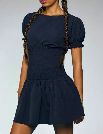 Rochie scurta SHEIN, bleumarin