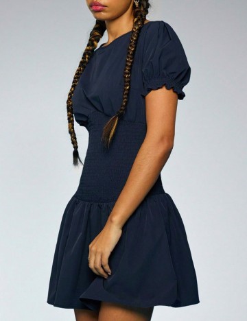 Rochie scurta SHEIN, bleumarin
