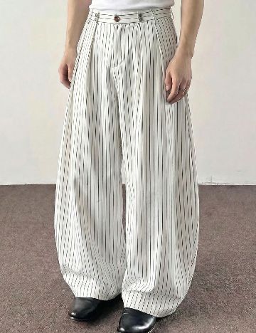 Pantaloni SHEIN, alb